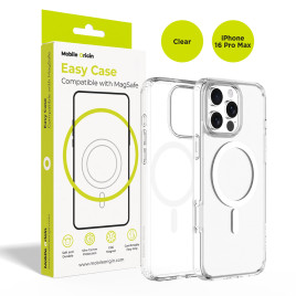 Easy Hybrid MagSafe Case, Clear iPhone 16