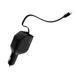 Car Charger CA22 90W - USB-C + USB-A, + 2x USB-C Cable
