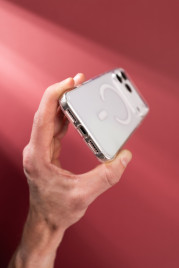 Pouzdro Easy Hybrid MagSafe, Čiré pro iPhone 17