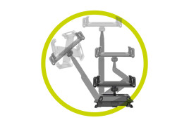 Držák na tablet do auta CA7 – s teleskopickým ramenem