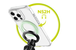 Pouzdro Easy Hybrid MagSafe, Čiré pro iPhone 16