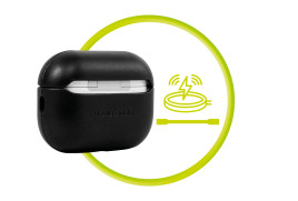 Kožené pouzdro pro AirPods Pro 2 – černé