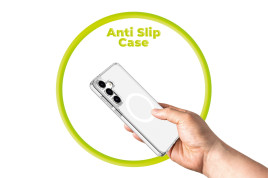 Easy Hybrid Case, Clear for Samsung Galaxy S25 FE