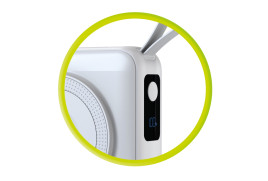 Powerbank 10000mAh / Travel Charger, Lightning/USB-C Cable, Bílá- kompatibilní s MagSafe AW / iPhone