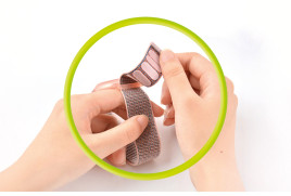 Řemínek AirTag A4, Růžová s motivem Jednorožce