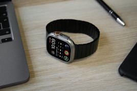 Titanový řemínek pro Apple Watch Ultra – černý