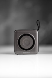 PowerBank 10000mAh/Travel Charger, Lightning/USB-C Cable, MagSafe/AW/iPhone Compatible, Grey