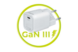 Super Charger single USB-C 35W GaN III White