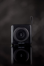 PowerBank 10000mAh / Travel Charger, Lightning/USB-C Cable, Černá - kompatibilní s MagSafe AW / iPhone