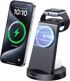 Magnetic Wireless Charger 3in1 PW14 MagSafe Compatible
