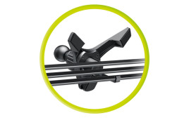 Bezdrátová Magnetická nabíječka do autoventilace Qi2 CA15