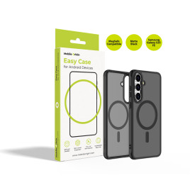 Easy Hybrid Case, Matte Black for Samsung Galaxy S25 FE