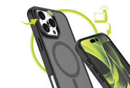 Pouzdro Easy Hybrid MagSafe, Matně Černá pro iPhone Air