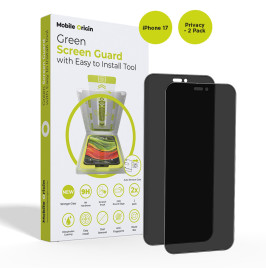 Screen Guard iPhone 17 series with easy applicator Privacy, 2 pack