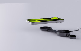 3in1 Qi2 25W Foldable Magnetic Pad PW34, Black