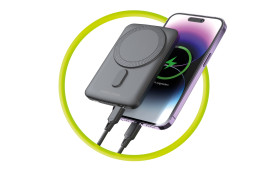 Bezdrátová magnetická powerbanka 5000mAh PB10