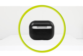 Kožené pouzdro pro AirPods Pro 2 – černé