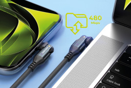 240W Otočný kabel USB-C na USB-C 1m CB3