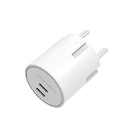 30W Charger Plug PW33 - 2x USB-C, White