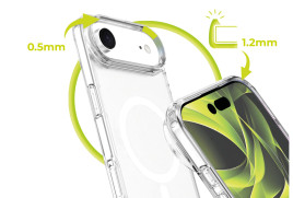 Pouzdro Easy Hybrid MagSafe, Čirá pro iPhone Air