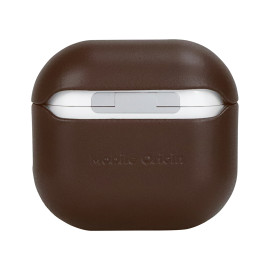Kožené pouzdro pro AirPods 4 – hnědé