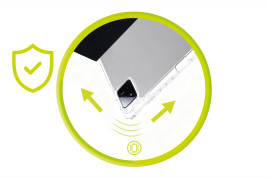 Easy Tablet pouzdro, Černá/Transparentní pro Xiaomi