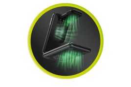 3in1 Foldable Qi2 Charger PW8 - black