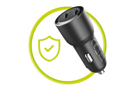 Car Charger 60W CA11 - 2x USB-C