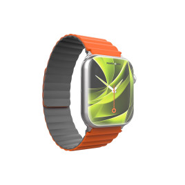 Magnetic Strap II Orange/Grey Apple Watch 44/45/46/49mm