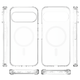 Easy Hybrid Case, Clear for Google Pixel 10 Pro/Google Pixel 10