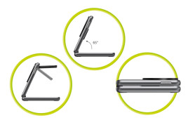3in1 Foldable Qi2 Charger PW8 - silver