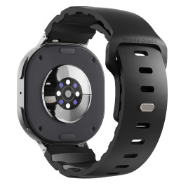 FKM řemínek Easy Strap pro Galaxy Watch 8 - Černý