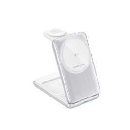 3in1 Foldable Qi2 Charger PW8 - silver