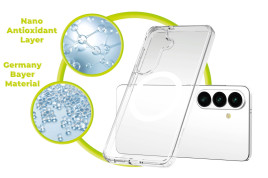 Easy Hybrid Case, Clear for Samsung Galaxy S26