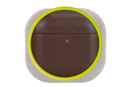 Kožené pouzdro pro AirPods 4 – hnědé
