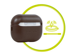 Kožené pouzdro pro AirPods Pro 2 – hnědé