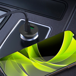 30W Super Car Charger CA19 - USB-C, USB-A