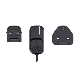 GaN 140W Travel Charger Hub PW12 EU/UK/US, 3x USB-C + 3x USB-A