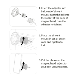 Magnetic Car Holder MO2