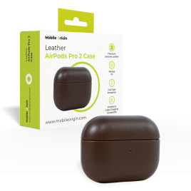 AirPods Pro 2 Leather Case Brown
