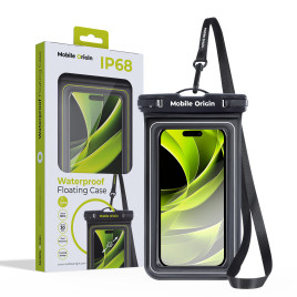 Waterproof Floating Case 6,5" Black / White