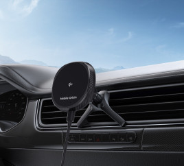 Bezdrátová Magnetická nabíječka do autoventilace Qi2 CA15