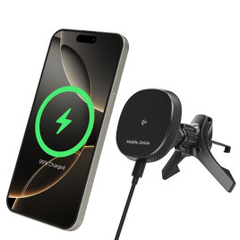 Wireless Magnetic Charger Qi2 CA15 + Car Charger 60W CA11