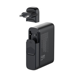 GaN 140W Travel Charger Hub PW12 EU/UK/US, 3x USB-C + 3x USB-A