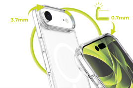 Pouzdro Easy Hybrid MagSafe, Čirá pro iPhone Air