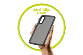 Easy Hybrid Case, Matte Black for Samsung Galaxy A36/A56