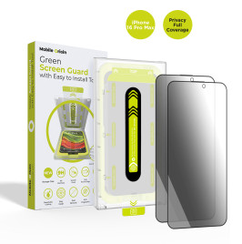 Screen Guard iPhone 16 series with easy applicator Privacy, 2 pack