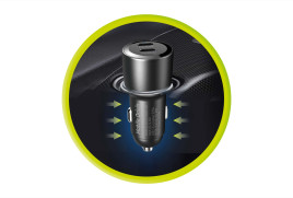 Car Charger 60W CA11 - 2x USB-C