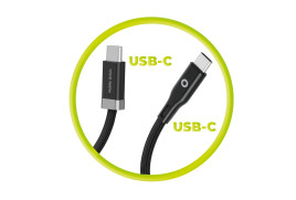 60W Magnetic StayCable USB-C to USB-C 1.5m CB6