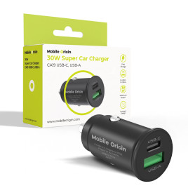 30W Super Car Charger CA19 - USB-C, USB-A